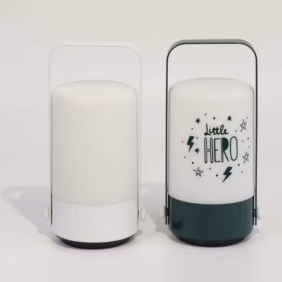 Lampada da tavolo moderna a LED da studio, da comodino, da studio, con ricarica wireless