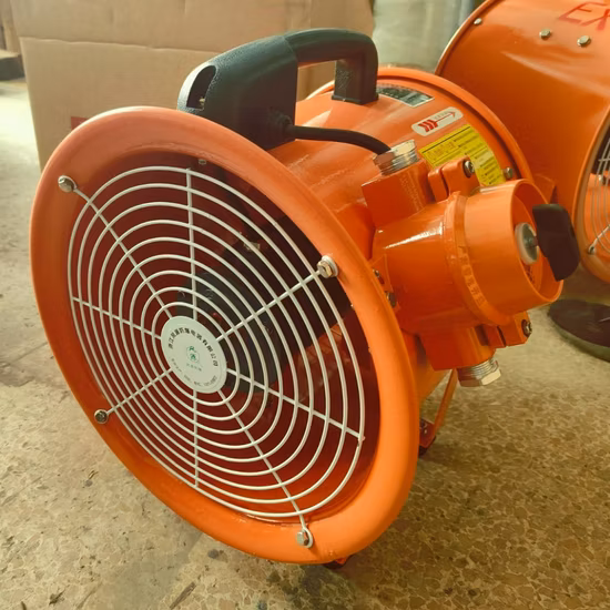 Ventilatore di scarico industriale con ventola assiale portatile da 300 mm